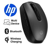 HP 695 Ratón Inalámbrico Bluetooth Multi-Dispositivo USB-C y Qi Carga Program...