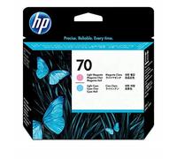 HP (70) C9405A sv.azurová a sv.purpur.tisk.hlava