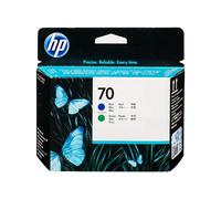 HP Cabezal de impresión DesignJet 70 azul y verde