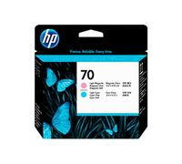 HP 70 Cabezal de impresión (HP C9405A) magenta claro / cian claro