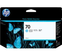 HP 70 C9390A Cian, Cartucho de Tinta Original HP DesignJet, de 130 ml, para Impresoras HP Designjet Z2100, Z3100, Z3200 Photo