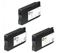 HP Cartuchos de tinta 711 P2V32A – Cian, Magenta y Amarillo, 3 x 28 ml para DesignJet