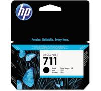 HP 711 CZ129A Negro, Cartucho de Tinta Original HP DesignJet, de 38ml, para Impresoras Plotter de Gran Formato HP DesignJet T120, T125, T130, T520, T525, T530 y Cabezal de Impresión HP 711