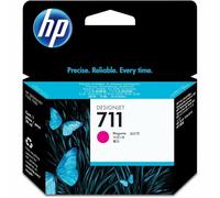 HP Cartucho de tinta Original 711 CZ131A Magenta 29 ml para DesignJet T120,T125,T130,T520,T525,T530