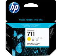 HP 711 (CZ136A) Pack ahorro 3 cartuchos de tinta amarillo