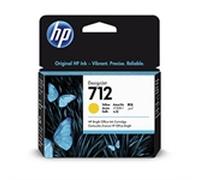 HP 712 Cartucho de tinta amarillo Original 3ED69A