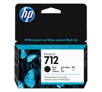 HP 712 (3ED70A) cartucho de tinta negro