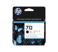 HP Cartucho de Tinta DesignJet 712 negro de 80 ml