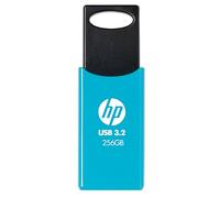 Pen Drive HP 712w 256GB USB 3.2 Gen 1, 120MB/s, Slide, Azul