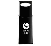 HP 712w Unidad Flash USB 3.2 Gen 1 64GB, Negro, Velocidad de Lectura hasta 120MB/s