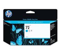 HP 72 C9371A Cartucho de Tinta Original HP DesignJet Cian, de 130ml, para Impresoras Plotter de Gran Formato T2300 eMFP, T1300, T1200, T1120, T1100, T1100 MFP, T795, T790, T770, T620, T610 y T600