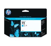 HP 72 C9371A Cyan 130-ml Genuine HP DesignJet Ink Cartridge with HP Ink, for T23