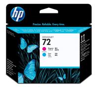 HP 72 C9383A Cabezal de Impresión HP DesignJet Magenta y Cian, para Impresoras P