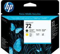 HP 72 Cabezal de impresión (HP C9384A) negro mate - amarillo