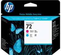 HP 72 Cabezal de impresión (HP C9383A) magenta - cian