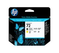 HP 72 Cabezal de impresión (HP C9384A) negro mate - amarillo