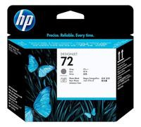 HP 72 Negro Fotográfico, Cabezal de Impresión Original | Compatible con DesignJet T610, T770, T790, T1100, T1200, T2300 (C9380A)