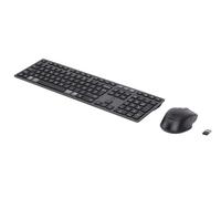Hp 720 multi-device rechargeable wireless keyboard and mouse combo tec