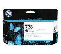 HP 728 130-ml Matte Black DesignJet Ink Cartridge cartucho de tinta 1 pieza(s) Original Rendimiento estándar Negro mate