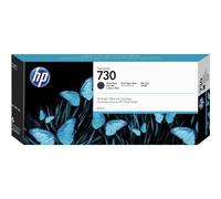HP 730 Negro Mate, Cartucho de Tinta Original | Compatible con DesignJet T1600, T1700, T2600, 300 ml (P2V71A)
