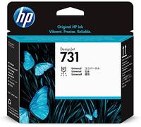 Hp 731 p2v27a color universal, cabezal de impresión original para imp