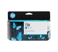 HP 738 (498N5A) cartucho de tinta cian