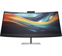 HP 740pm Series 7 Pro Monitor Curvo 39.7" 5K2K para Conferencias con Webcam 4K Integrada y Audio HQ