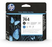 HP 744 (F9J86A) cabezal foto negro y cian