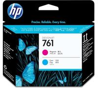 HP 761 CH646A Magenta/Cian, Cabezal de Impresión Original DesignJet, para Impresoras HP DesignJet T7100 Printer