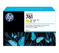 HP 761 CM992A Amarillo, Cartucho de Tinta Original HP DesignJet, de 400 ml, para