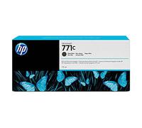 HP 771c B6Y07A Negro Mate, Cartucho de Tinta Original HP DesignJet, de 775 ml, para Impresoras HP DesignJet Z6200, Z6610, Z6810