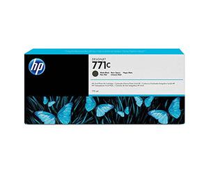 HP 771c B6Y07A Negro Mate, Cartucho de Tinta Original HP DesignJet, de 775 ml, para Impresoras HP DesignJet Z6200, Z6610, Z6810
