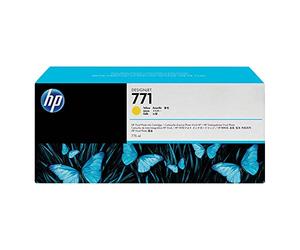 HP 771c B6Y10A Amarillo, Cartucho de Tinta Fotográfica Original HP DesignJet, de 775 ml, para Impresoras HP DesignJet Z6200, Z6610, Z6810