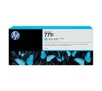 HP 771c B6Y12A Cian Claro, Cartucho de Tinta Original HP DesignJet, de 775 ml, para Impresoras HP DesignJet Z6200, Z6610, Z6810