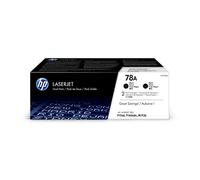 HP 78A CE278AD Negro, Cartuchos Tóner Originales, Pack de 2, para impresoras HP LaserJet Pro P1566, P1606dn, M1530, M1536 y M1536dnf
