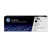 HP 78 (CE278AD) Pack Ahorro 2 x toners negros