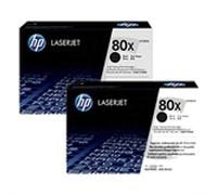 HP 80X Pack dos toners negros XL (CF280XD)