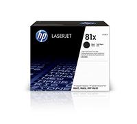 HP 81X CF281X Negro, Cartucho Tóner de Alta Capacidad Original, de 25.000 páginas, para impresoras HP LaserJet Enterprise serie M606, M605, M604, MFP M630 y HP LaserJet Enterprise Flow MFP M630z