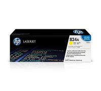 HP 824A CB382A Amarillo, Cartucho Tóner Original, de 21.000 páginas, para impresoras HP Color LaserJet CP6015dn, CP6015n, CP6015xh, CM6030, CM6030f, CM6040 y CM6040f
