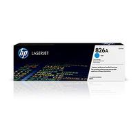 HP 826A CF311A Cian, Cartucho Tóner Original, de 31.500 páginas, para impresoras HP Color LaserJet Enterprise M855dn, M855dn, M855x+ y M855xh