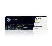 HP 826A CF312A Amarillo, Cartucho Tóner Original, de 31.500 páginas, para impresoras HP Color LaserJet Enterprise M855dn, M855dn, M855x+ y M855xh