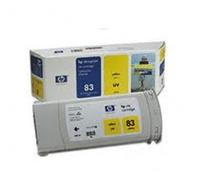 HP 83 UV Cartucho de tinta (C4943A) amarillo