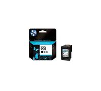HP 901 Black Officejet Ink Cartridge - Cartucho de Tinta para impresoras (Negro, 200 páginas, Inyección de Tinta, 11,6 cm, 3,6 cm, 11,5 cm) No