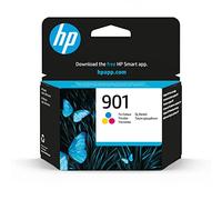 HP 901 CC656AE, Tricolor, Cartucho de Tinta Original, Compatible con impresoras de inyección de tinta HP Officejet All-in-One 4500, J4580, J4680