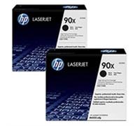 HP 90X CE390XD, Negro, Cartuchos Tóner de Alta Capacidad Originales, Pack de 2, para impresoras HP LaserJet M4555MFP y LaserJet Enterprise 600 M601dn, 600 M601n, 600 M602n, 600 M603dn y 600 M603n