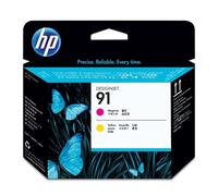 HP 91 Cabezal de impresión Magenta + Amarillo (C9461A)