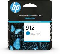 HP 912 3YL77AE, Cian, Cartucho de Tinta Original, compatible con impresoras de inyección de tinta HP OfficeJet Pro Series 8010; 8020