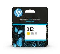 HP 912 3YL79AE, Amarillo, Cartucho de Tinta Original, Compatible con impresoras de inyección de Tinta HP OfficeJet Pro Series 8010; 8020