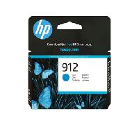 HP 912 Cartucho Cián 2,93ml Officejet Pro 8022 3YL77AE