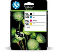 HP Paquete de 4 cartuchos de tinta Original 903 negro/cian/magenta/amarillo